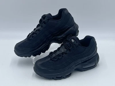 New Nike Air Max 95 Recraft GS Shoes “Triple Black” Size 6.5Y  II4053-001 - Image 1 of 4