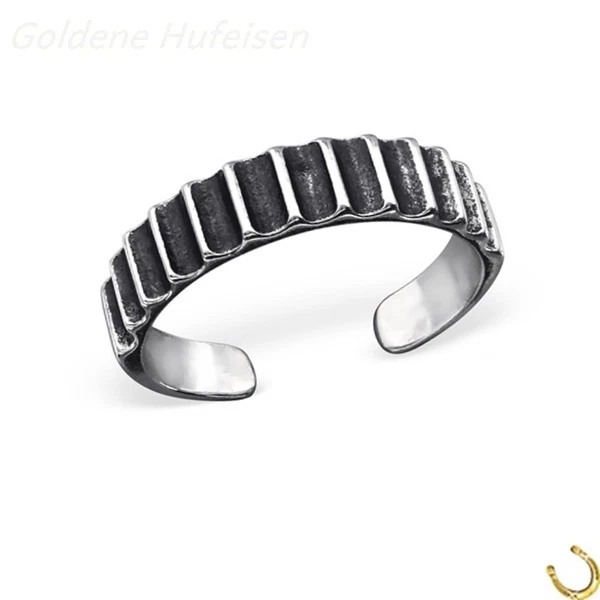 ZEHEN RING Bandring 925 Sterling Silber Fuß ring Damen Mädchen / z-575 - Bild 1 von 1