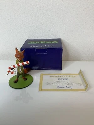 Disney Early Moments Presidents Edition Nick Wilde Zootopia adorno de Navidad  Foto 1 de 4