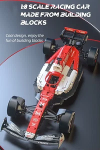 F1 Race Cars 1700+PCS Building Sets MOC Building Blocks Car Collectible Model - Picture 1 of 10