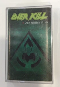 Over Kill The Killing Kind Music Cassette Tape 1996 CMC International Overkill - Picture 1 of 5