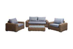 Polyrattan Loungeset Kubus Garten Loungeecke Loungegruppe Gartensofa Gartenset - Bild 1 von 1