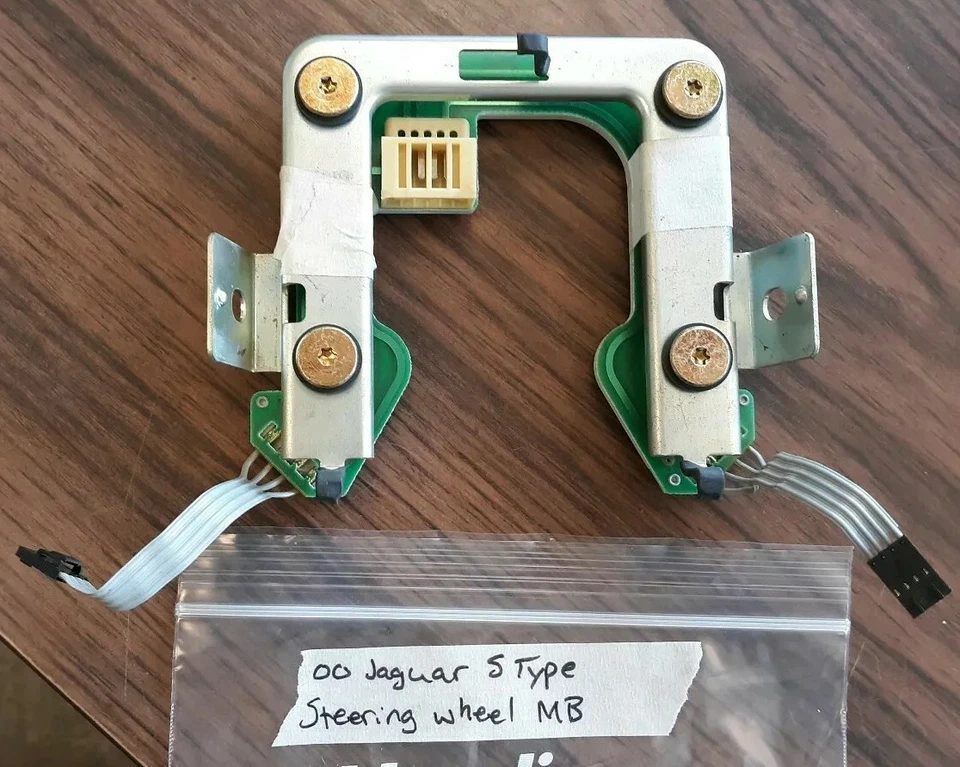 JAGUAR S-TYPE 2000-2002 INTERRUPTORES DE VOLANTE PLACA-MÃE XW4A-13A876-AC FABRICANTE DE EQUIPAMENTO ORIGINAL - Imagem 1 de 1