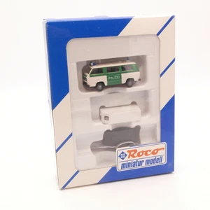 Roco 1:87 1384 Set Polizei VW T3 Bus mit Pferde-Anhänger in OVP RI1144 - Bild 1 von 3