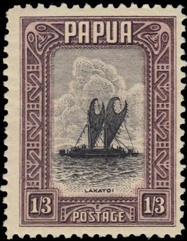 PAPUA NEW GUINEA 104 - Colonial Heritage "Lakatoi Canoe" (pb53378) Cover