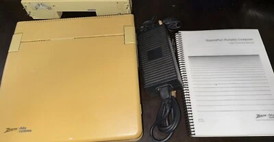 Alimentatore computer portatile Zenith SupersPort 286 RARO VINTAGE ottimo - Immagine 1 di 4