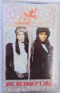 Milli Vanilli Girl You Know It's True Cassette Tape 1989 Arista Records AC-8592 - Picture 1 of 6