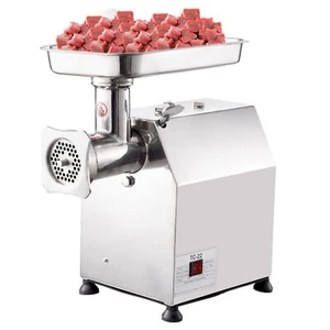 Commercial Electric Meat Grinder 0.5HP 1100w Meat Mincer For Making Sausage US - Picture 1 of 9
