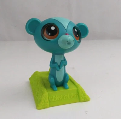 Hasbro Littlest Pet Shop #4 2012 Sunil Nevla McDonald's Toy Works Foto 1 de 4