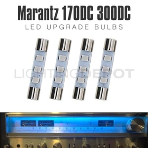 4 piezas Marantz 170DC 300DC Estéreo LED Azul Hielo 8V Fusible Bombilla Dial Medidor Luz - Imagen 1 de 4