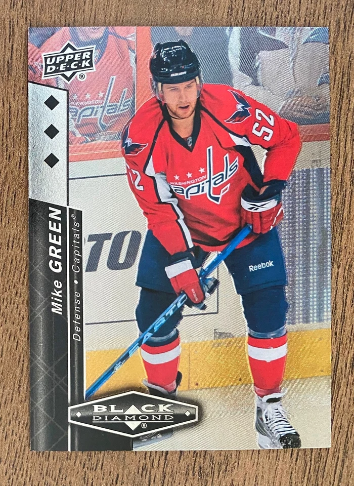 2010-11 UD Black Diamond TRIPLE Gems #136 - Mike Green (Capitals) - Image 1 of 1