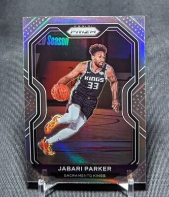 Tarjeta de baloncesto Jabari Parker Silver Holo 2020-21 Prizm #220 Sacramento Kings Foto 1 de 2