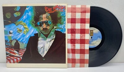 1978 Joe Walsh “But Seriously, Folks” LP 12” Vinyl 6E-141-A Asylum Records USED - Imagem 1 de 4