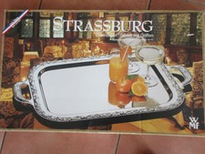 WMF Strassburg Platte mit Giffen 47,5 cm x 35,5 cm unbenützt