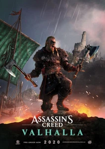 Assassin's Creed Valhalla Game Poster - Picture 1 of 1