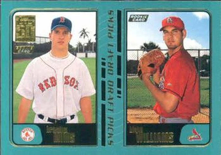 #743 Brandon Mims / Blake Williams - Boston Red Sox / St. Louis Cardinals - 2001 - Image 1 of 1