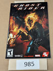 Ghost Rider - PS2 - Manual Only **NO GAME!
