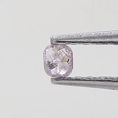 Natural Pink Diamond 0.04tcw Cushion Diamond Rosecut Diamond Fancy - Image 1 of 4