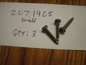 Open Bag of 3,Genuine Vice Grip Replacement Adjusting Screws;small size  2071905 - Picture 1 of 4