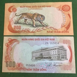 1972 Vietnam 500 Dong Banknote Uncirculated - Picture 1 of 1