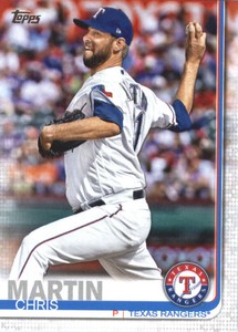 2019 Topps #357 Chris Martin Rangers