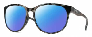 Smith Lake Shasta Unisex Cateye Polarized Sunglasses in Tortoise Blue Black 56mm - Picture 1 of 8