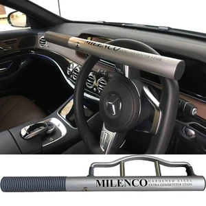 Car Steering Wheel Lock High Security Sold Secure Gold Milenco SILVER 0505 - Picture 1 of 13