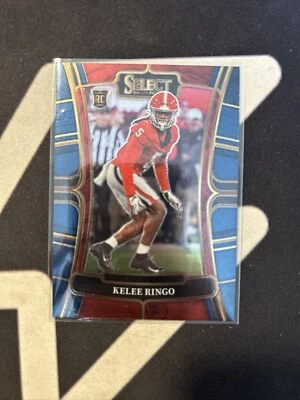 2023 Select Draft Picks Football Base Kelee Ringo RC #25 - Image 1 of 2