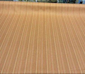 Cozy Up Stripe Persimmon Waverly PK Lifestyles Fabric by the yard - Picture 1 of 6