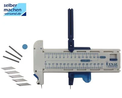 Kreisschneider/Kreiszeichner/Zirkel DONAU MS08, 300 mm, schneiden oder zeichnen, - Bild 1 von 2
