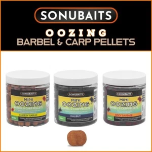 SONUBAITS OOZING BARBEL & CARP PELLETS - BOTH SIZES | CARP/BARBEL/SPECIALIST