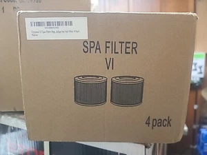 VI Hot Tub and SPA Filter Replacement Cartridge 4 Pack - Picture 1 of 2