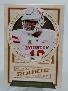 2019 PANINI LEGACY ED OLIVER ROOKIE FOOTBALL CARD HOUSTON BILLS NFL donruss - Picture 1 of 2