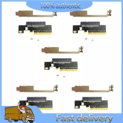 Ethernet 331 366 530 544 561 FLR LOT of 5/10 PCIE X8 to HP FlexibleLOM Quad GbE - Image 1 of 4