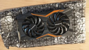 Gigabyte GeForce GTX 1050 Ti GAMING 4G Grafikkarte Nvidia 4GB GDDR5 128 bit - Bild 1 von 3