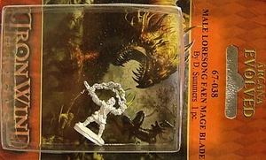 Arcana ausgegraben männlicher Loresong Faen Magier Klinge Fee Brownie Pixie Feder Blister - Bild 1 von 1