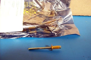 AZ INDUSTRIAL HARDWARE AA59425A604 FASTENER RIVET 2" ( 1 LOT OF 100 RIVETS ) - Picture 1 of 1
