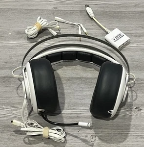 SteelSeries Siberia 650 USB Wired 7.1 PC Gaming RGB Dolby Headset w/Mic - White - Picture 1 of 8