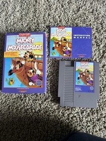 Mickey Mousecapade NES (Nintendo Entertainment System, 1988) CIB - tested
