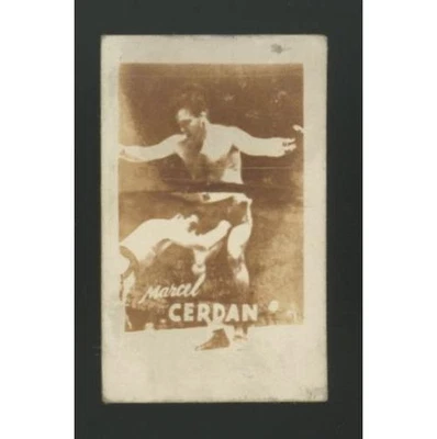 1948 Topps Magic Marcel Cerdan Boxing Champions #23 Good - Image 1 of 2