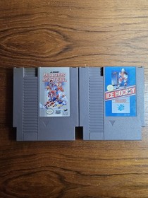 Cartuchos de hockey sobre hielo y cuchillas de acero para Nintendo (NES) 