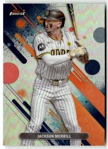 2025 Topps Finest MLB No. 1 Jackson Merrill Refractor - Bild 1 von 2