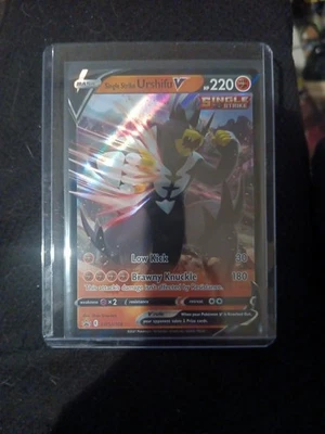 Single Strike Urshifu V SWSH106 SWSH: Sword & Shield Promo Cards Holo - Image 1 of 2