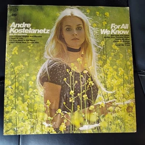 Andre Kostelanetz – For All We Know – 12" Vinyl LP Album – Columbia C 30672 - Picture 1 of 6