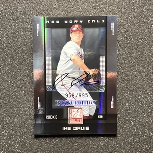 2008 Donruss Elite IKE DAVIS #125 Extra Edition RC AUTO 959/995 - NEW YORK - Picture 1 of 4