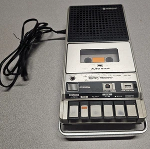 Hitachi Portable Cassette Tape Deck Model TRQ-296 - Parts/Repair - Picture 1 of 12