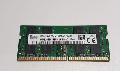 Hynix HMA82GS6AFR8N-UH 16GB DDR4-2400 SODIMM - Image 1 of 3