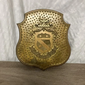 Vintage Messing/Bronze * Phi Kappa PSI Wandbehang Plakette Schild - Bild 1 von 7