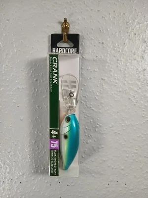 Duel Hardcore 4+ Crankbait 75 mm sábalo cítrico buceo profundo Foto 1 de 3