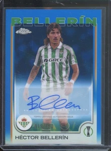 2024-25 Topps Cromo UEFA HECTOR BELLERIN #CA-HB Azul Automático/150 Real Betis - Imagen 1 de 2
